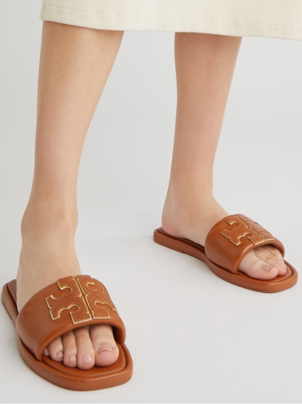 Tory Tory Double-T Sport Slide Sandals Size 8.5
